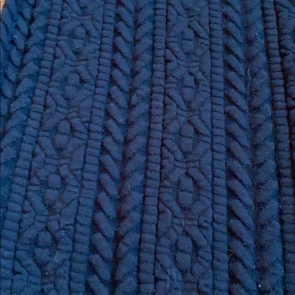 LBD CABLE KNIT LONG SLEEVE DRESS - Picture 3 of 4